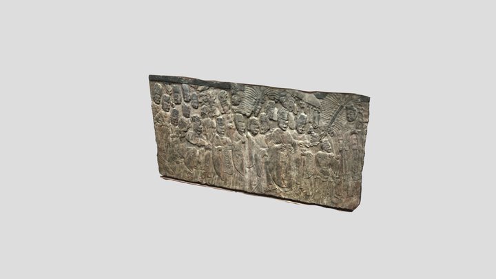 MET_ Procession Relief 3D Model