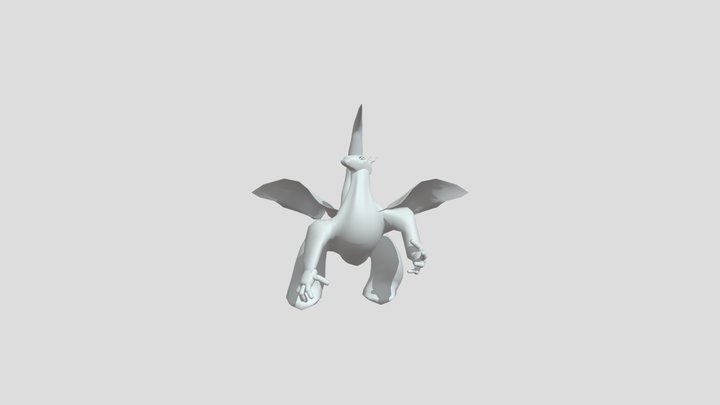 Monstro Concept 3D Model