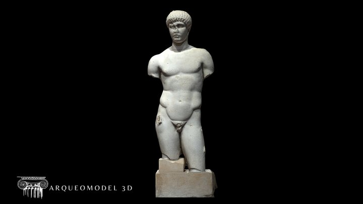 Domiciano joven - MUSEO DE ZARAGOZA 3D Model
