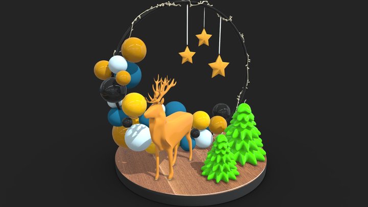 Christmas Centerpiece – Modelo 3D gratuito STL