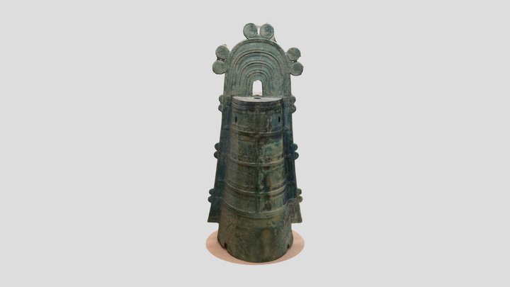大岩山1号銅鐸 (複製) 3D Model