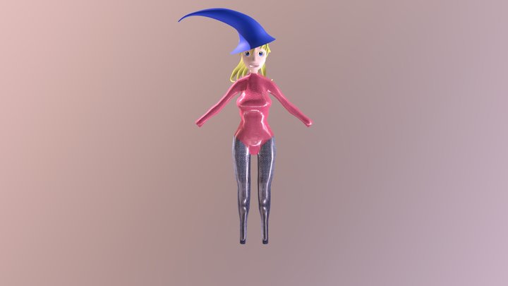 Girl 2 3D Model