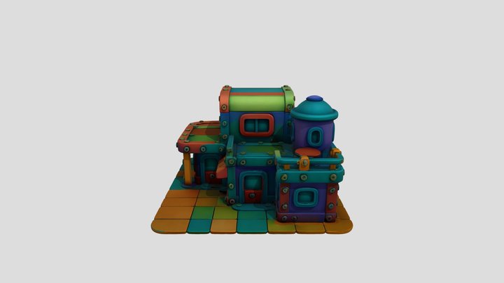 Low Poly Tree Study