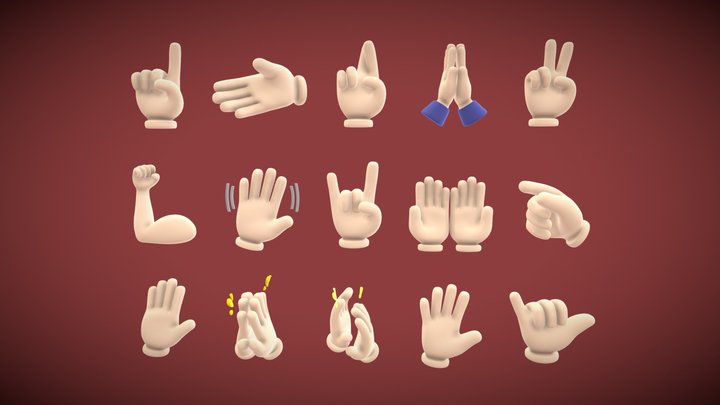 Cartoon Pack 3D Model