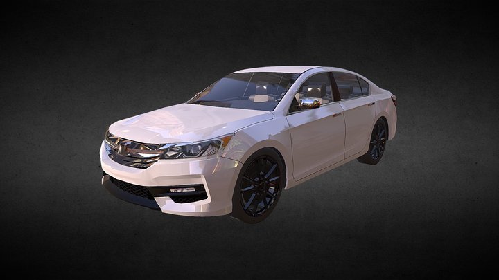2017 Honda Accord 3D Model