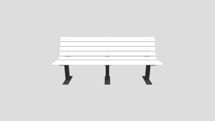 Contour Bench 3D Model