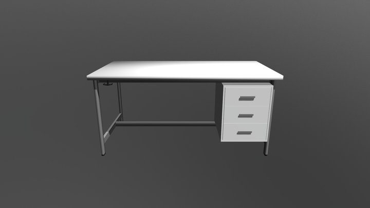 HPC #2 - Desk 3D Model