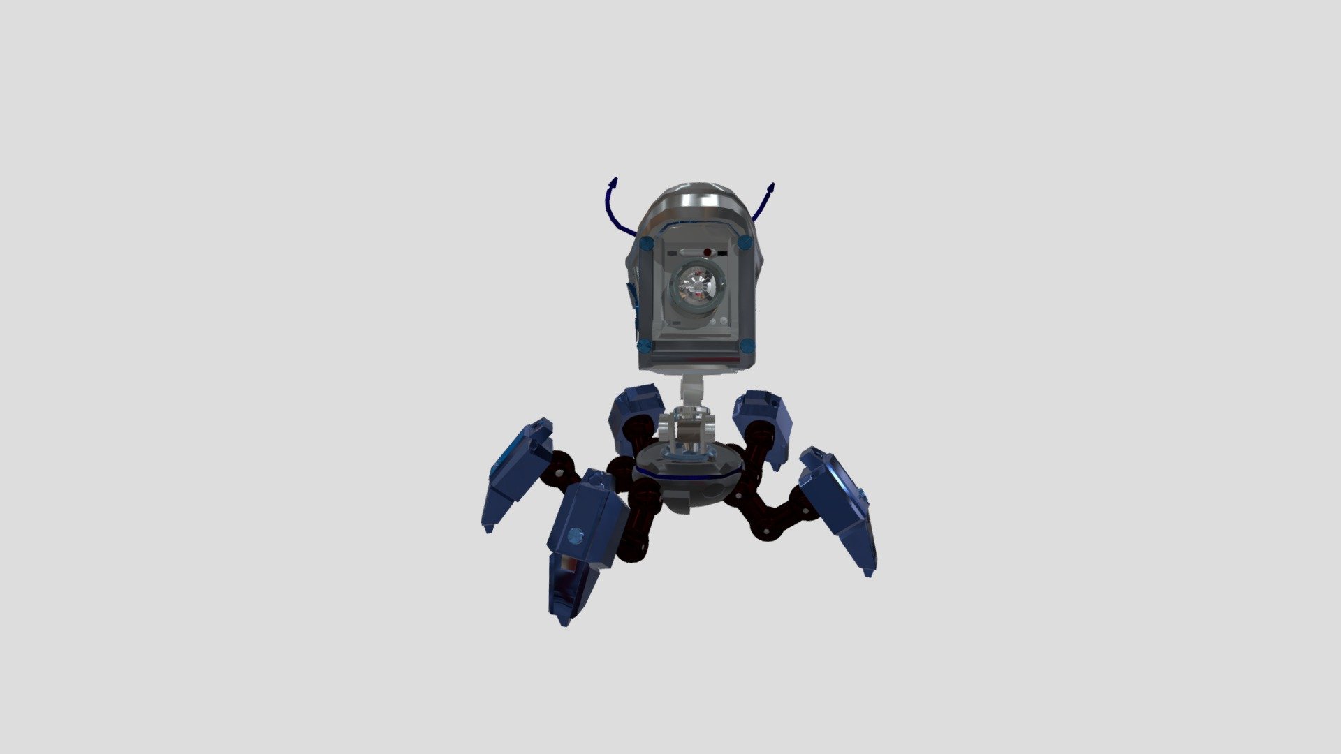 Little Robot 3D model by Lului2212 [b46dced] Sketchfab