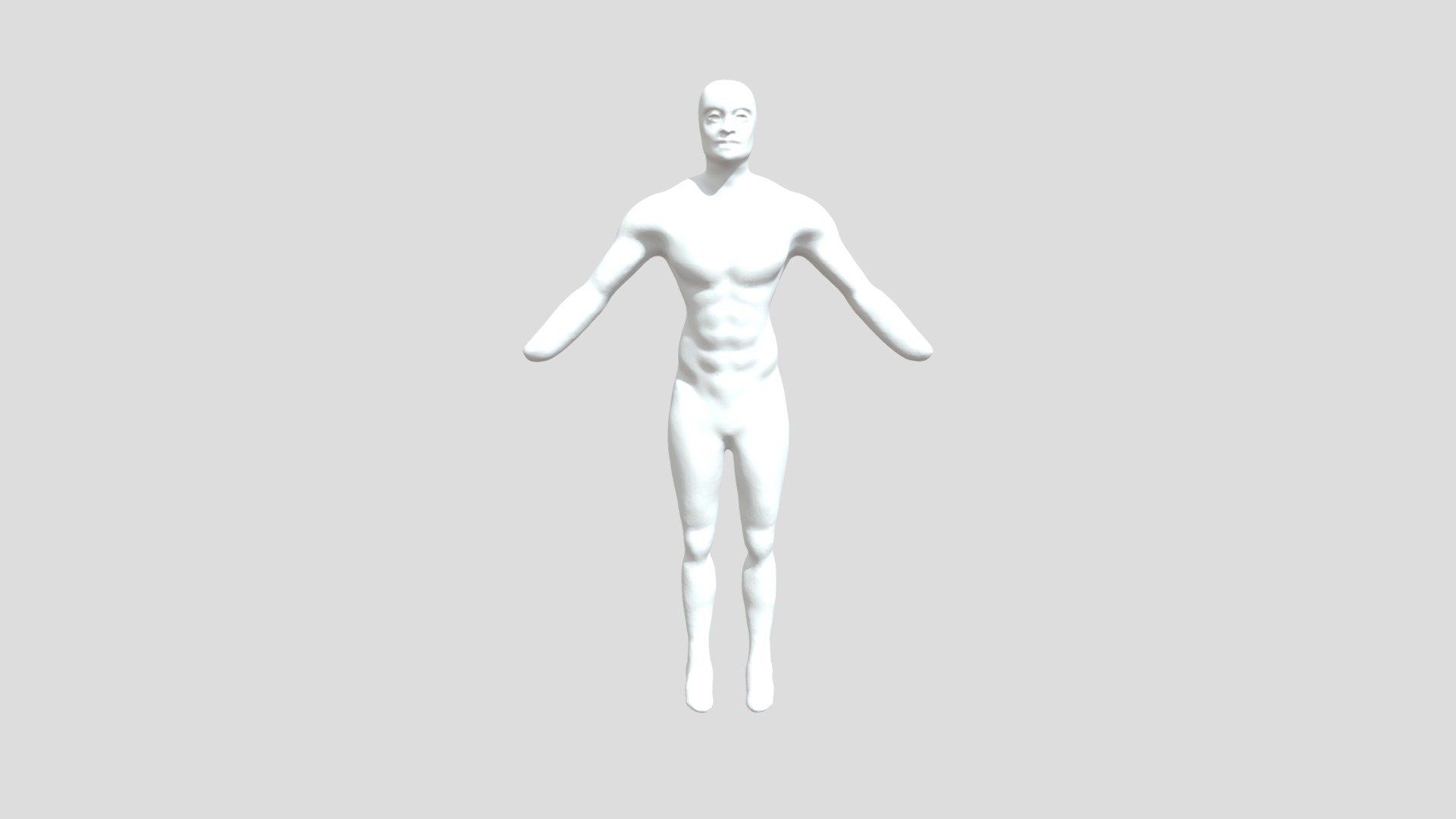 Blocagem Tronco Masculino - 3d Model By Gustavo.corredeira [b46ec7b 