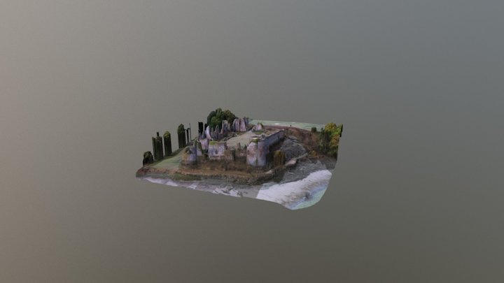 Chateau du Guildo 3D Model