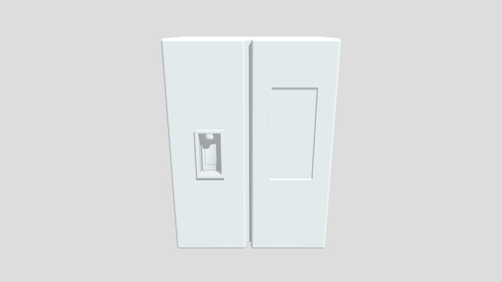 Fridge freezer 3D Model