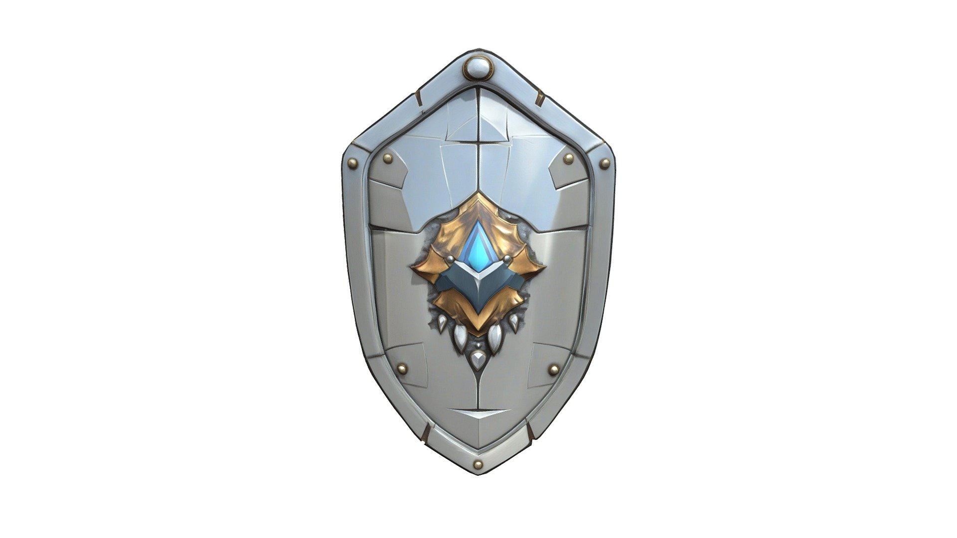 Shield 5 - 3D model by SHUBBAK [b470e04] - Sketchfab