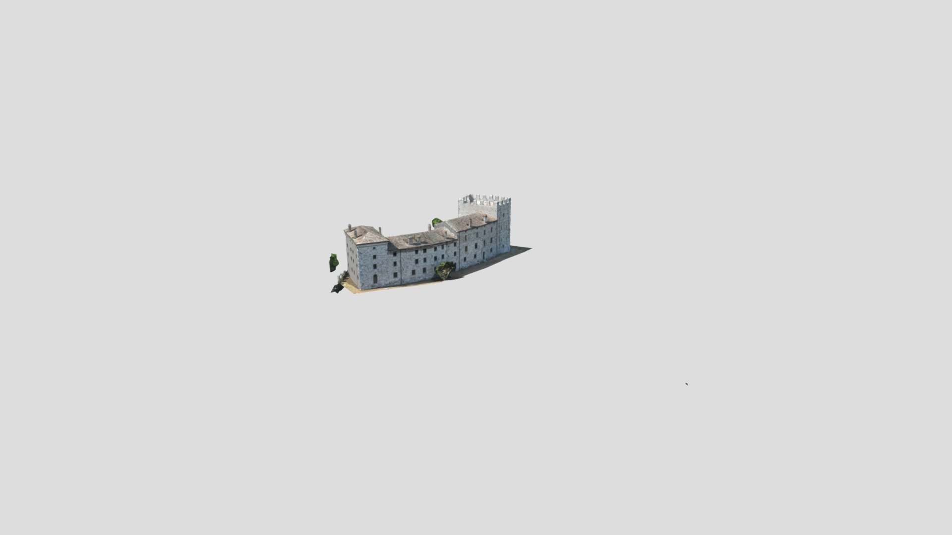 Castello Di Caporiacco - 3D model by servidroni (@coraspeimports ...