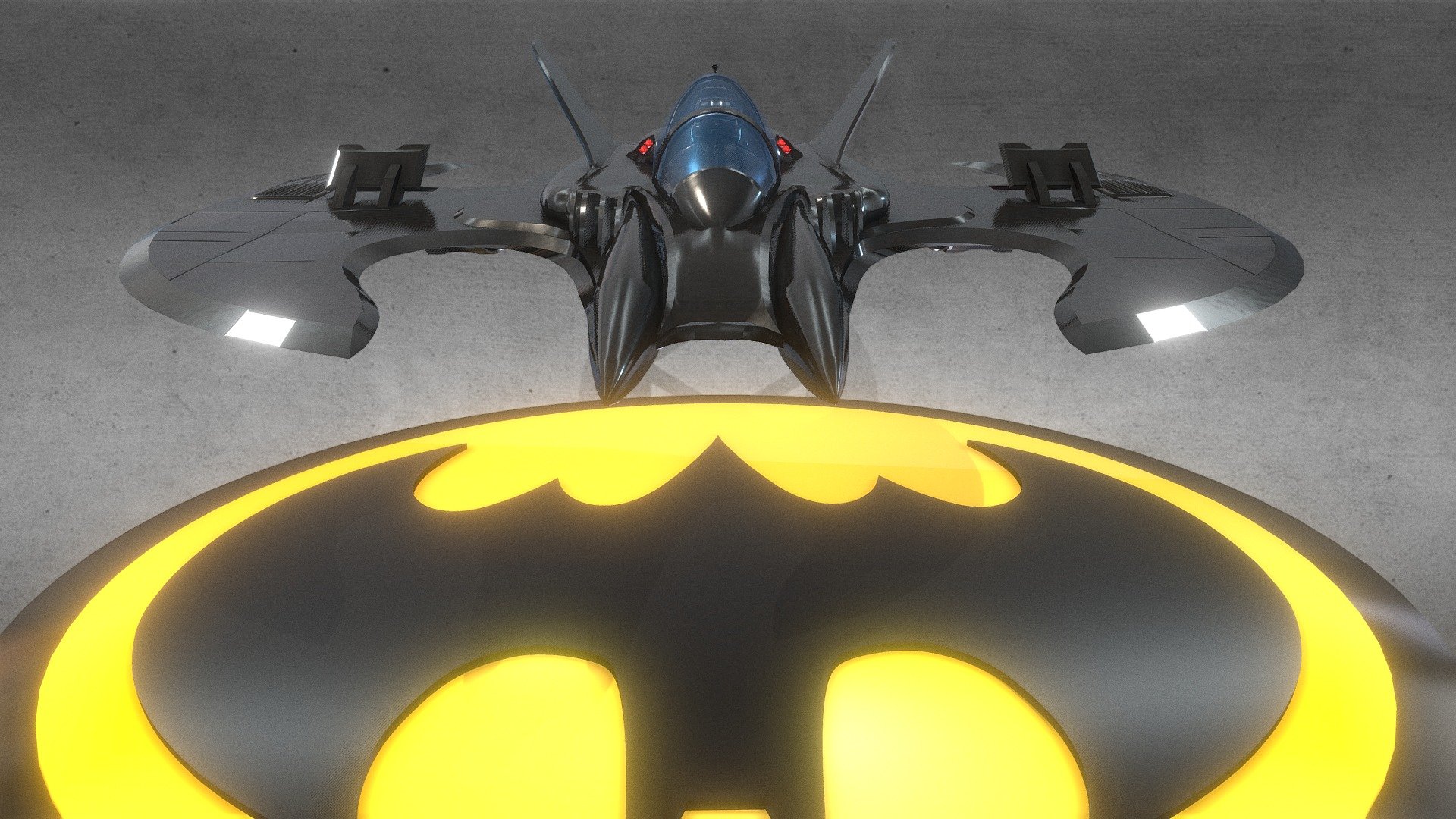 Bat-Wing 1989 - Download Free 3D model by The WarVet (@TheWidowedWarVet)  [b47259f]