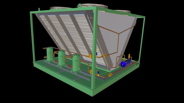 CONDENSER SECTION TEST(Matt)18-10-16 3D Model