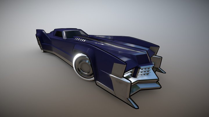 "The Blackmobile" 3D Model