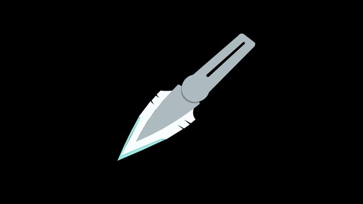 Cyberpunk knife model( OLD) 3D Model