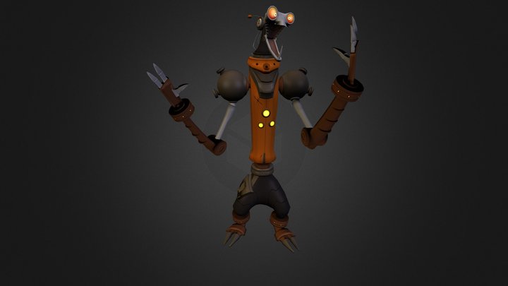 Rusty Pete 3D Model