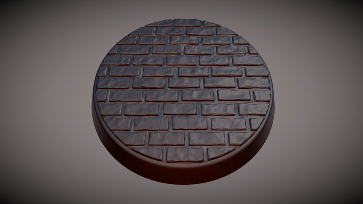 Round Base 3D Model