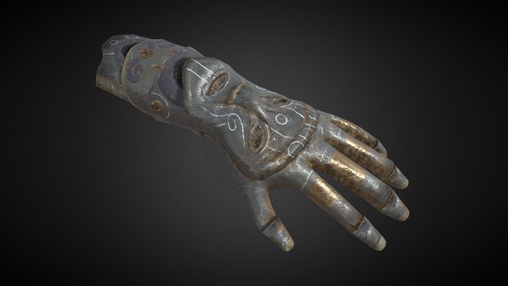 Face Gauntlet 3D Model