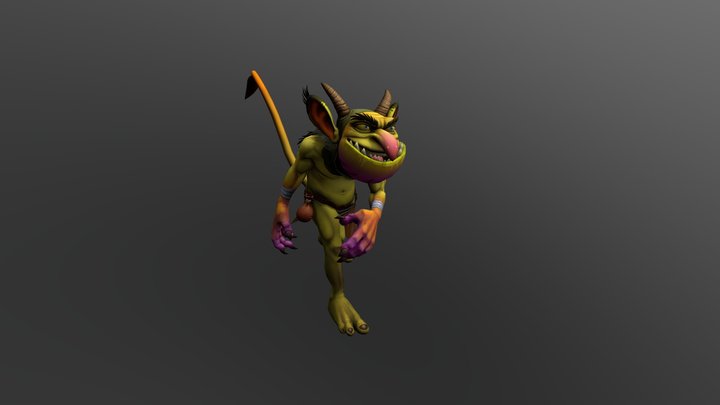 Goblin Walk 3D Model