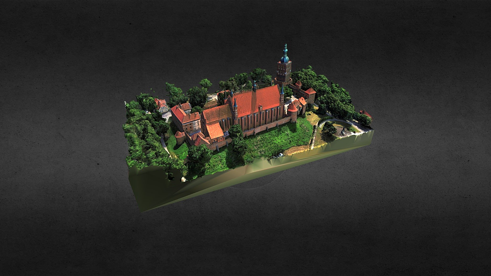 Frombork Wzgórze Katedralne 2021 czerwiec