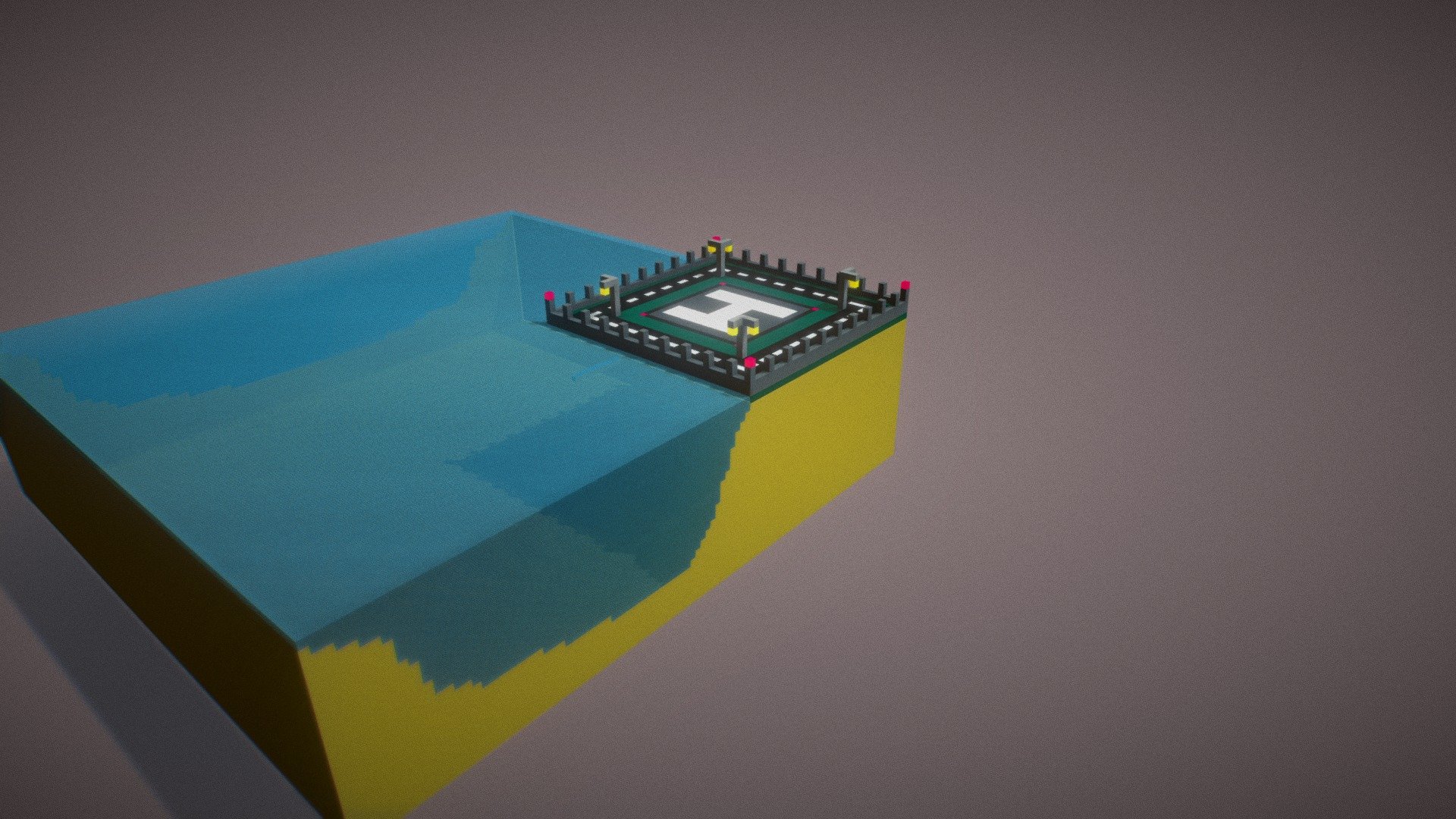 Airport on Island