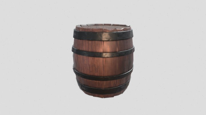 Barrel 3D Model