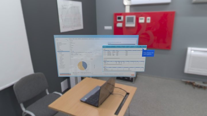 software AR test 3D Model