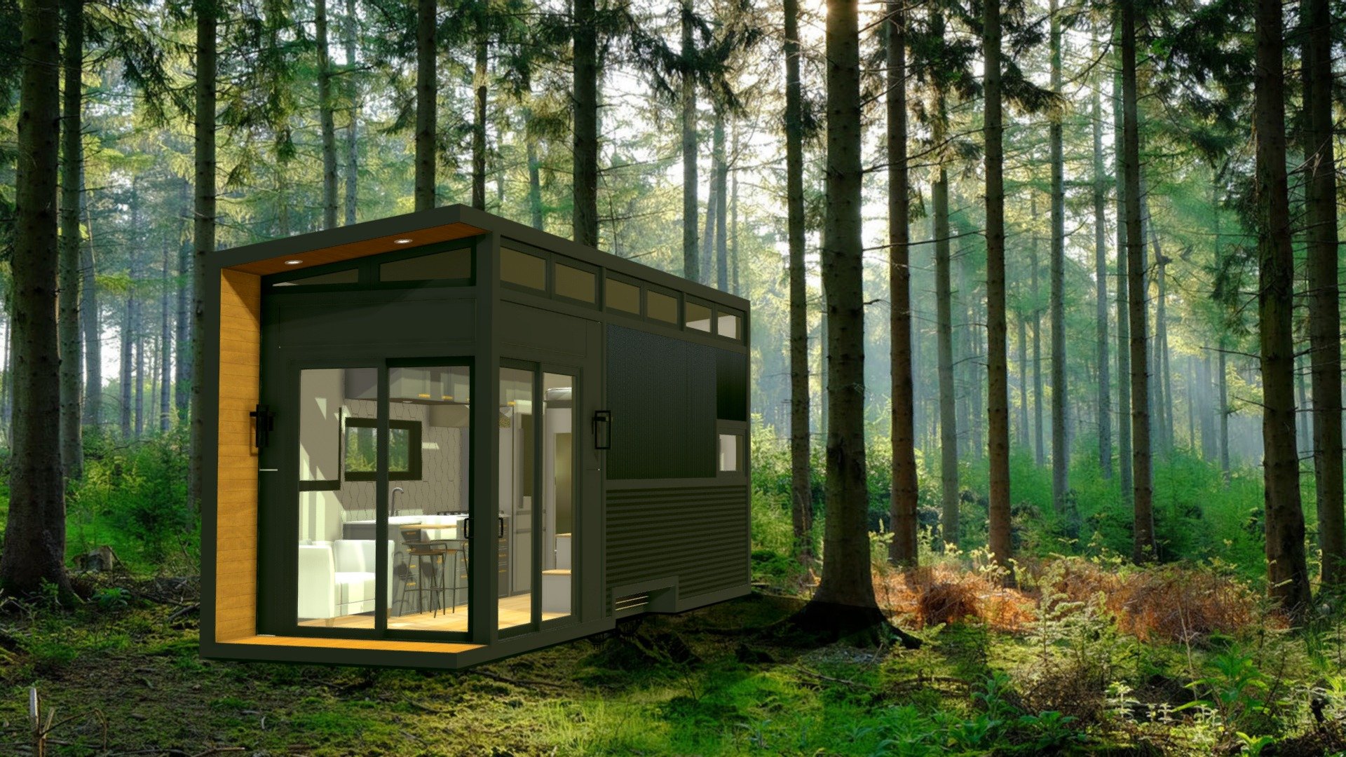 Tiny House - Forest - 3D model by IceboxProductions [b479c08] - Sketchfab