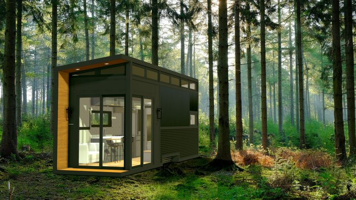 Tiny House - Forest 3D Model