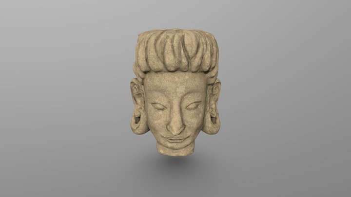 Recreación del Rostro del Turuñuelo 3D Model