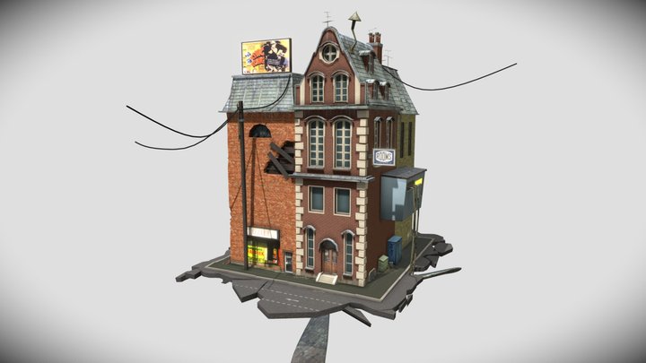 XYZ School Homework 8 - Draft texturing 3D Model