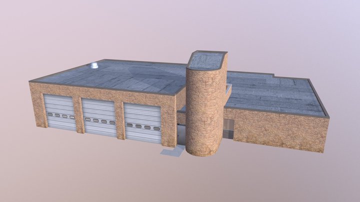 Fire Station 2 3D Model