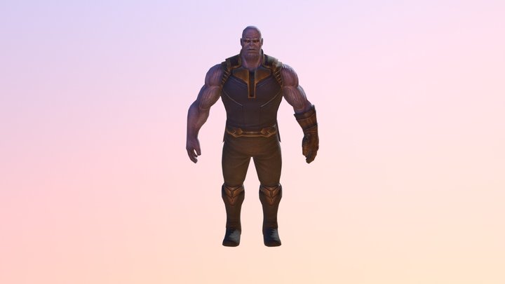 Thanos(Avengers: Infinity War) 3D Model
