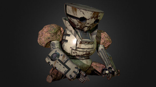 Magic Mech Golem 3D Model