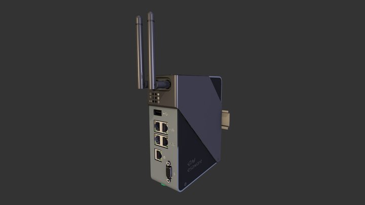 EW router 3 3D Model