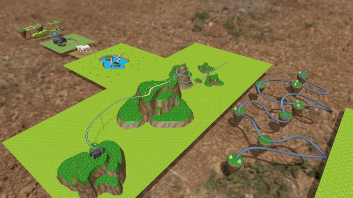 Blaze and the Monster Machines 3D Model