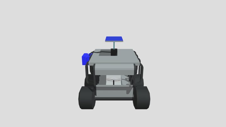 Mars Rover Extra Planets 3D Model