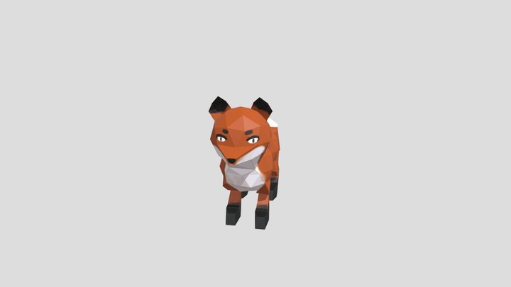 Fox 3D Model