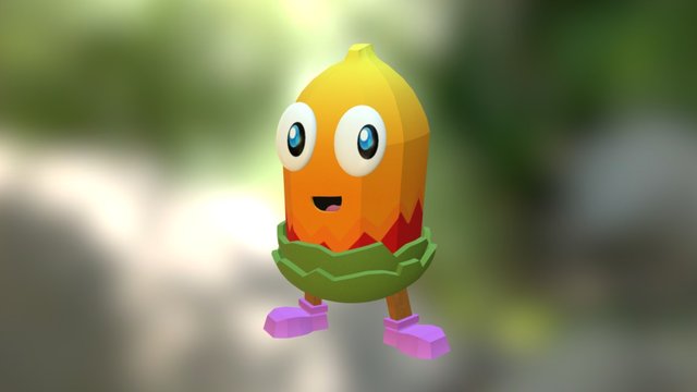 Acorn Man 3D Model
