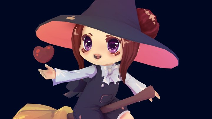 Ro Witch 3D Model