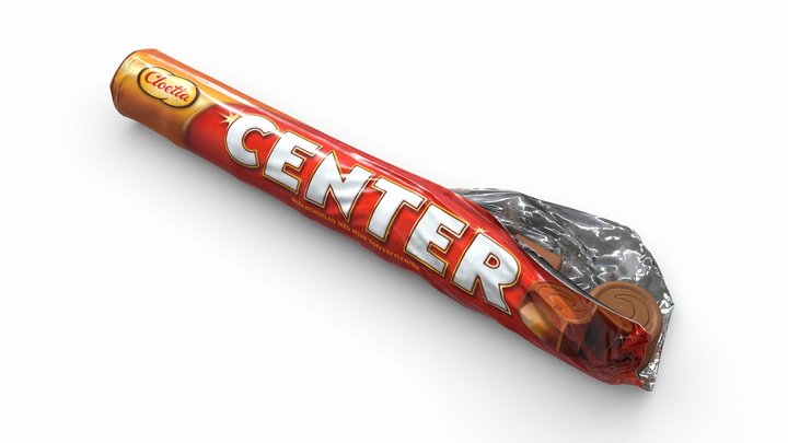 Center Chocolate 3D Model