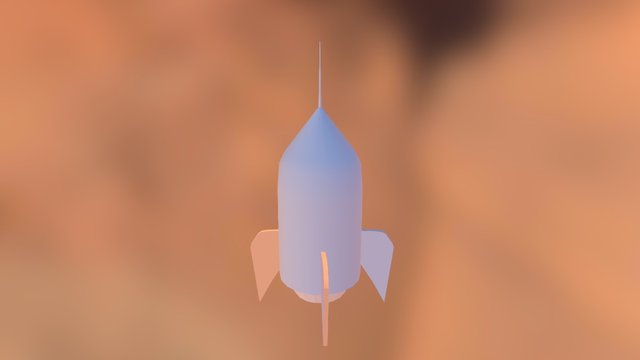 Space Ship 3D Model