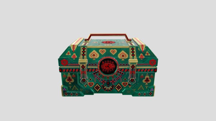 Sci-Fi Box 3D Model