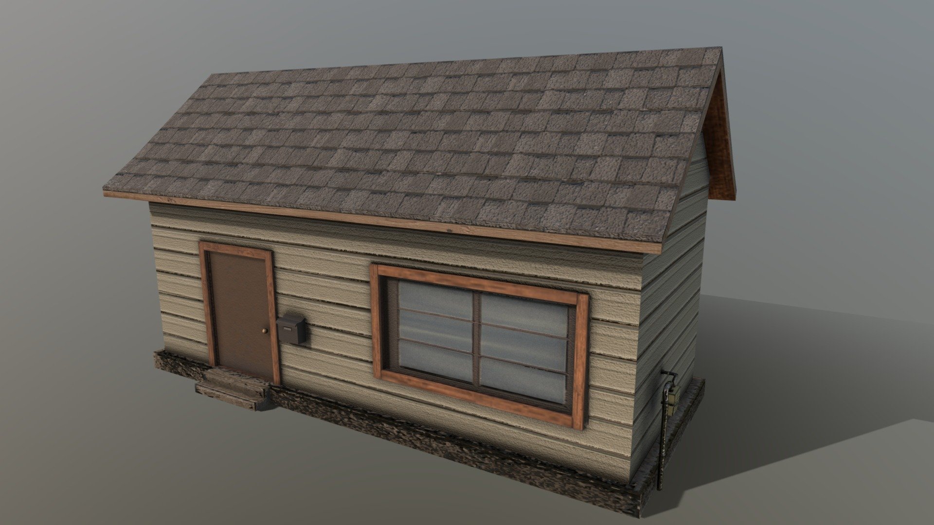 Simple House - Download Free 3D model by 3d-mesh-factory a.k.a. Glowbox ...