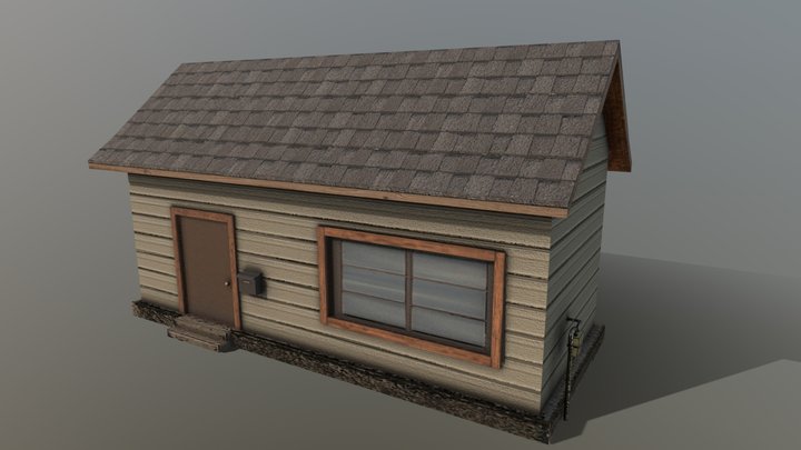 Simple House – Modello 3D gratuito STL