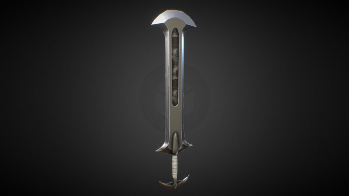Stylized sword 3D Model