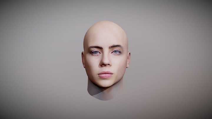 Billie Eilish 3D Model