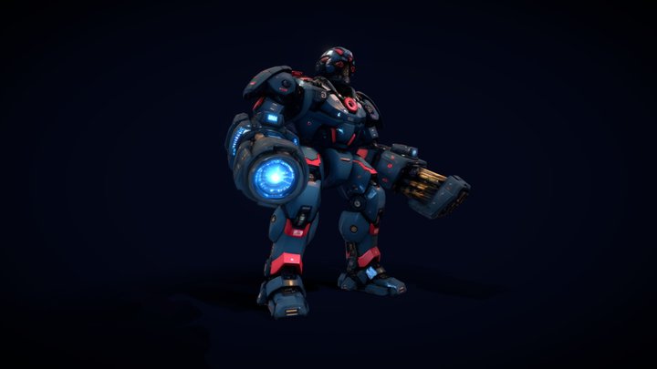 COL Neurokron Master [CONCEPTUAL SKETCH] – Kostenloses 3D-Modell STL